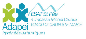 Logo de l'ESAT St Pée - Adapei 64